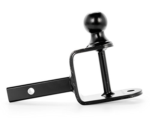 Camco Black Boar Atv/Utv Multi-Hitch | Features A 2-Inch Ball, 1 ¼-Inch Shank, 5/8-Inch Pin Hole, ½-Inch Hitch Pin And A Bridge Pin | Rated For Up To 2,000Lbs (66024) #TOP4