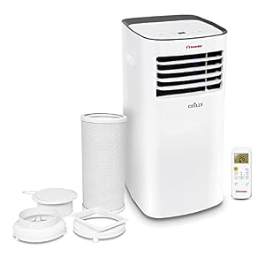 Inventor Chilly Climatizzatore 9.000 BTU portatile monoblocco - 3 modalità di funzionamento: Raffreddamento, Ventilazione, Deumidificazione [Classe A] (RAEE N° IT19070000011514)