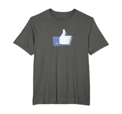 Thumbs Up Like Face Book Icon T-Shirt