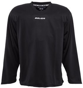 Bauer Core Practice Jersey Adult Sizes (Black, XXL)