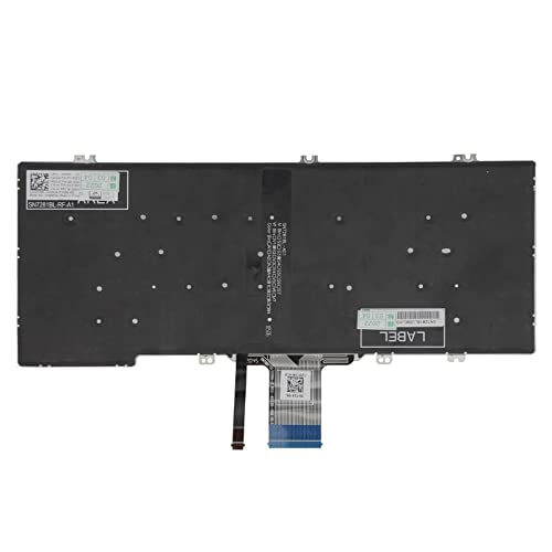 TLBTEK Backlight Keyboard Replacement Compatible with Dell Latitude 5280 5288 5289 5290 7280 7290 7380 7389 7390 E5280 E5288 E5289 E5290 E7280 E7290 E7380 E7389 E7390 Series Laptop