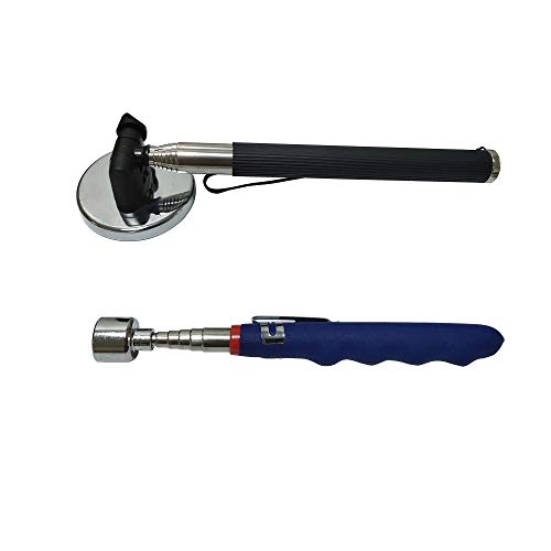 Telescopic Magnetic Pickup. Magnetic Telescopic Pickup. Telescopic Inspection Mirror Additional Observation, Telescopic Magnet Stick Pull Capacity Small Metal Extends Tools #TOP6