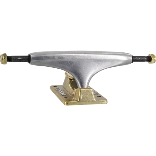 Tensor Trucks Alloy Polished/Gold Skateboard Trucks - 5.25