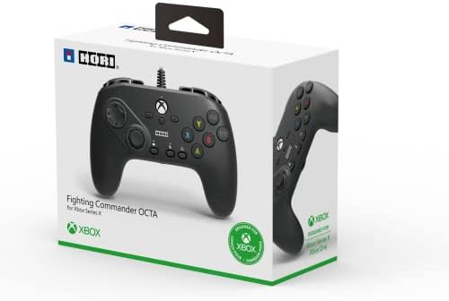 HORI Wired Controller Fighting Commander OCTA 6-button Pad - Xbox Series X/S - Xbox One - PC (Xbox Series X//)