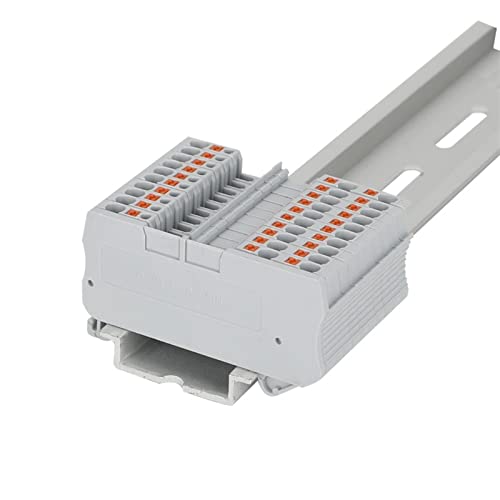 Tapa final D-PT1.5-TW con aislamiento para bloques de terminales dobles PT 1,5-TW, pack de 100 6