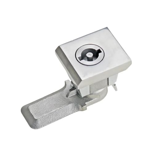 Serrure carrée S-Core Box AE en acier inoxydable 304 avec clé pour porte d'armoire - 5