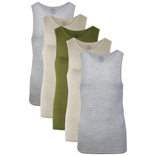 Image of Gildan Men's A-Shirts Tanks Multipack