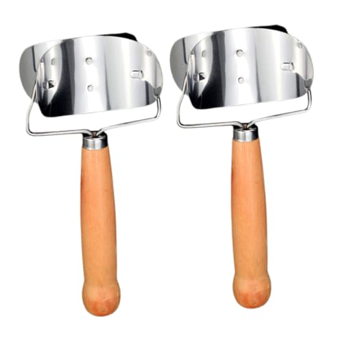 GRADENEVE 2 Moldes Para Envolver Dumplings, Suministros Para Hacer Dumplings, Cortador De Dumplings, Molde Circular Para Empanadillas, Cortador De Empanadillas De Cocina, Herramienta Para