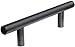 3.5 in. (88.9 mm) Oil Rubbed Bronze Modern Straight Euro Style Bar Cabinet Pull