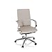Produktbild hjh OFFICE 601007 Profi Bürostuhl BESSONA Stoff Beige Designer Drehstuhl mit Armlehnen, Sitztiefe verstellbar, ergonomisch