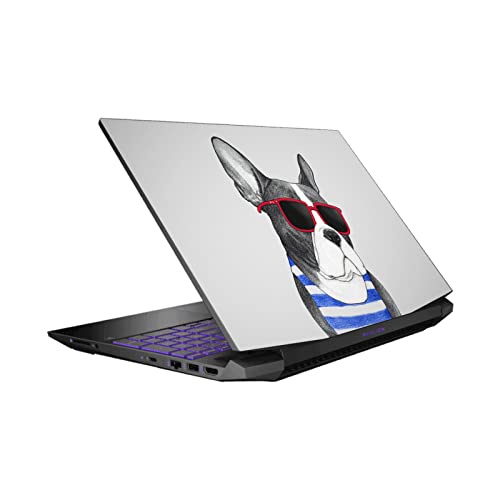 Autocollant peau HP Pavilion 15.6 pour masquer les rayures du châssis 15-dk0047TX