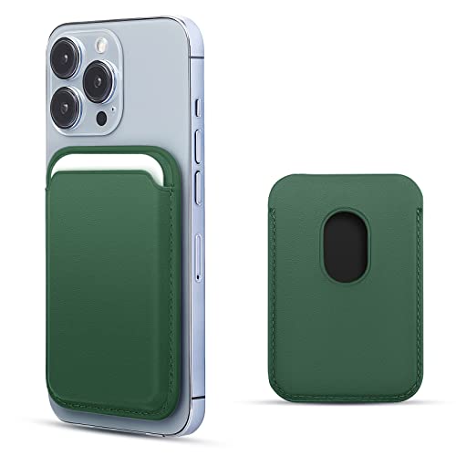 Ya en manzanajugosa.com: WALLFID mag-Safe Wallet Cartera para iPhone 15/14/13/12 Pro/MAX/Plus/Mini,con Anillos de Hierro para All Phone Case,Soporte de Tarjeta RFID con imán magsafe(Verde)