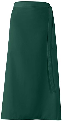 LEIBER Vorbinder - mit Stoffbändern - 100x100cm - bottlegreen 100 x 100 cm,Bottlegreen