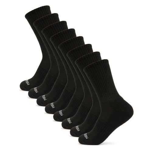 Fruit of the Loom - Fruit of the Loom Boys' Coolzone Socks, Crew - 8 Pack - Black - Best Deal on Amazon