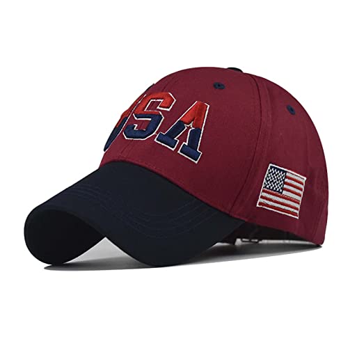 Gorra trucker patriótica USA para hombre miniatura 2