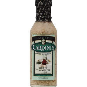 Cardini Light Greek Vinaigrette Dressing, 12 Ounce