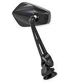 タナックス(TANAX) ナポレオン(NAPOLEON) NC-001 カウリングミラー11 ブラック バイク用ミラー カウル取付専用ミラー 左右共通 防眩鏡(レイセーブ鏡) 保安基準全年式適合 1本入り