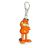 garfield games friv 2 Spielzeuge Plastoy SAS PLA66051 Garfield mit verschränkten Armen Schlüsselanhänger, Mehrfarbig