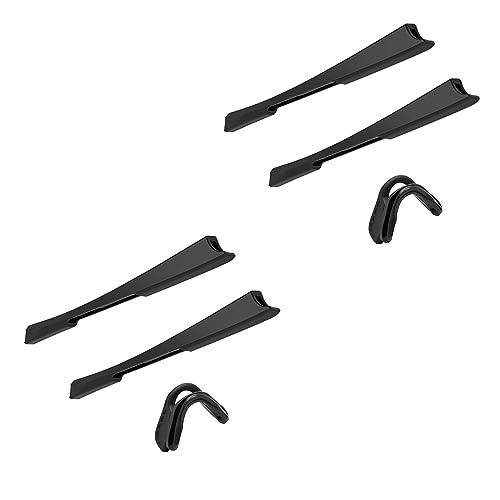 Image of SAUCER Replacement Nose Pieces Pads & Earsocks Temple Sleeve Rubber Kit for Oakley M2 Frame | M2 Frame XL Sunglass