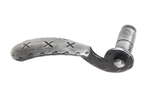 UHRIG Einzelne linke Türklinke aus Schmiedeeisen für z.B. Gartentür,...