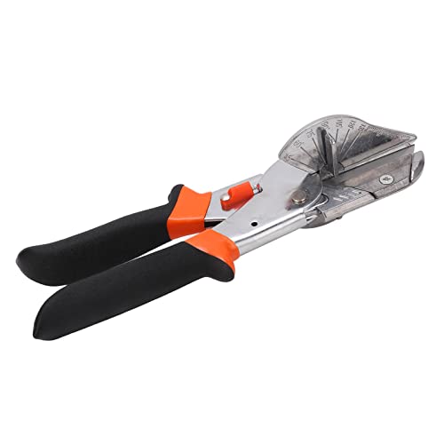 Candeon Angle Shear Miter Shear Angle Miter Shear with 10Pcs Blades Metal Adjustable Bevel Scissors Angular Cutting Tool - Image 7