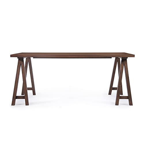 Christopher Knight Home Sabine Farmhouse Wood Dining Table, Natural Walnut Finish by Christopher Knight Home - Used condition - US$212.63