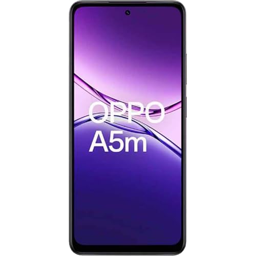 Smartphone OPPO A5m 8GB 6.67 HD+ IP65 Snapdragon 6s Batería 6000mAh Carga Rápida Morado - vue 3