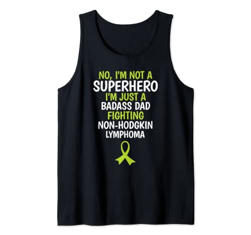 Badass Dad Fighting Non-Hodgkin Lymphoma citazione divertente regalo Canotta