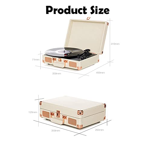 ZEDARO Tourne-Disque, Tourne-Disque, Platine Vinyle Bluetooth Portable avec Haut-parleurs stéréo intégrés, entraînement… - Les Beatles, Paul McCartney, John Lennon, RIngo Starr, George Harrison ZEDARO Tourne-Disque, Tourne-Disque, Platine Vinyle Bluetooth Portable avec Haut-parleurs stéréo intégrés, entraînement… – Image 7