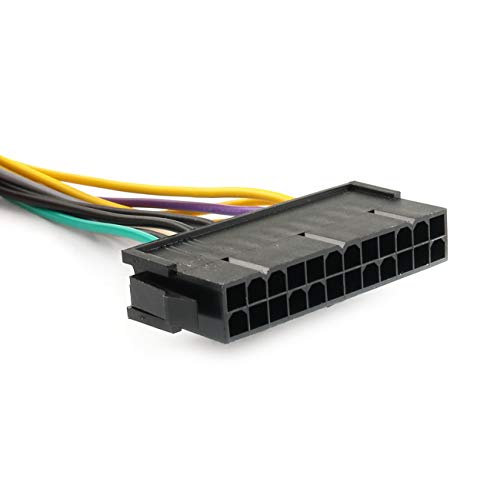 E-outstanding ATX PSU Power Supply Adapter Cable for Motherboards, 11 Inch 24-Pin to 8-Pin 18AWG - Thumbnail 3