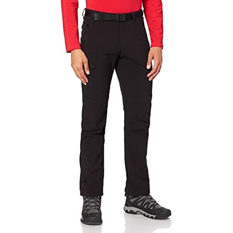 maier sports Men's Oberjoch Therm Hiking Pants, Lined Outdoor Pants, Elastic Trekking Pants Cover