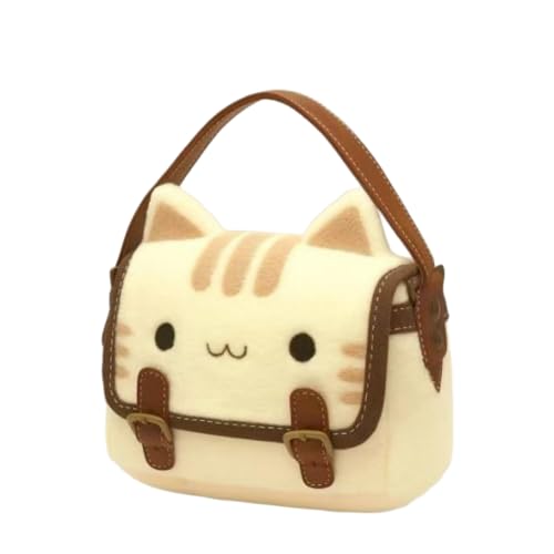 Pochette chat adorable sac à main chaton peluche douce