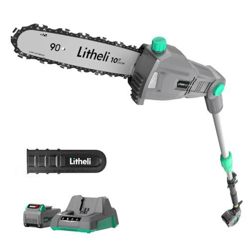 Litheli Pole Saw Lineup: 20V vs. 40V Trimmers for Outdoor Creators