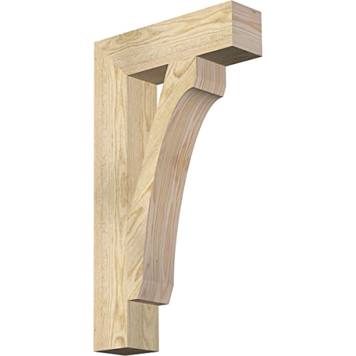 4"W x 16"D x 28"H Legacy Block Rough Sawn Bracket, Douglas Fir