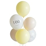 Hanamei ハナメイ バースデー バルーン 飾り付け 100days 100日対応 お食い初め ニュアンス カラー レターバルーン HAPPY BIRTHDAY 風船 飾り くすみ 誕生日 パーティー 男 女 装飾 フォトブース (ハニーレモン)