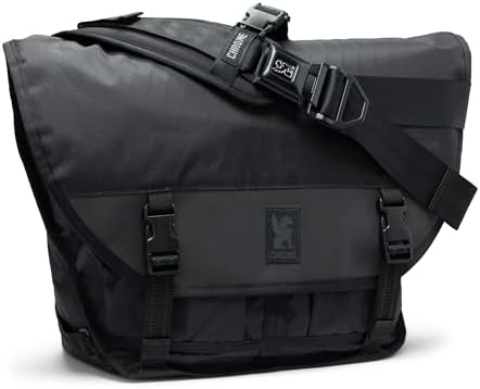 Chrome CTZ MESSENGER Messenger Bag, 3.1 gal (15 L), Black, One
