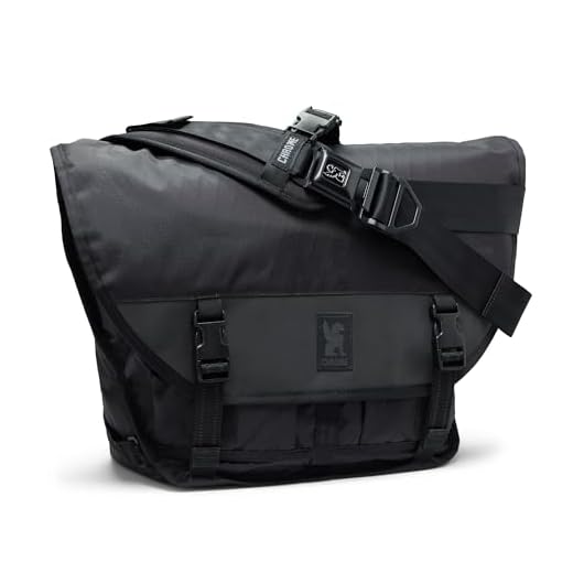 What is the largest chrome messenger bag Chrome Citizen Messenger Bag - Black XRF