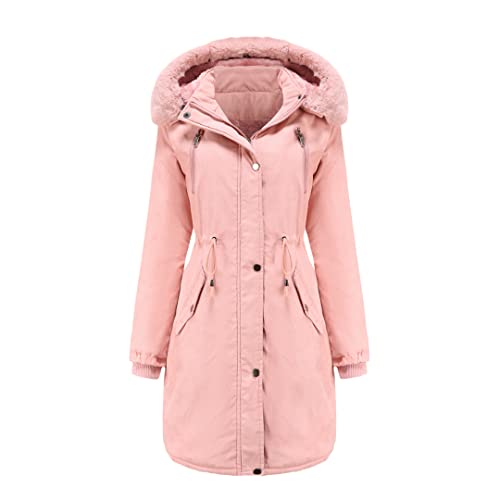 Manteau d'hiver chaud pour femme adéquat pour sorties en plein air