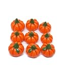 Fairy garden accessories, terrarium decor. Miniature pumpkins. 9 piece set.