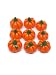 Fairy Garden Accessories, Terrarium Decor. Miniature Pumpkins. 9 Piece Set.