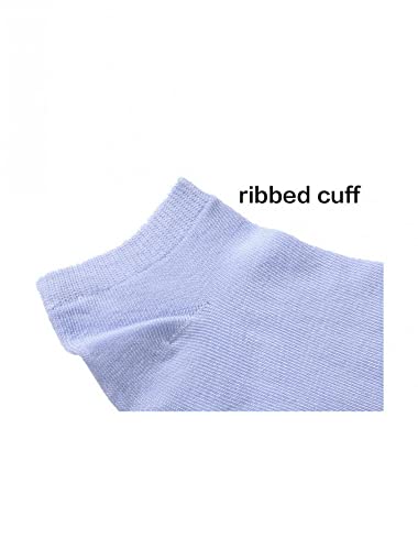Image of Allegra K Athletic Low Cut Ankle Socks-Stretch Cuffs Soft 10 Pairs