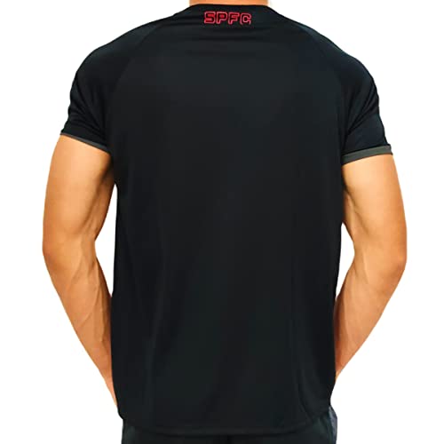 Camisa São Paulo Neocosmic - Masculino Tamanho:GG;Cor:Vermelho/Preto