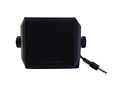Anteenna - Anteenna TW-09-STRAIGHT Type CB EXTENAL Speaker for Mobile Transceiver (Ham Radio/CB Radio) with Swivel Bracket 5W 1.8M Cable with 3.5mm Mono Straight Type Plug