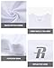 Runhit Boys Compression Tank Top Youth Athletic Quick Dry Base Layer Shirt White XS