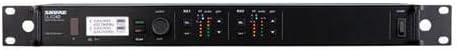 Shure ULXD24D/SM58 Dual Receiver Handheld Wireless System with ULXD4D and ULXD2/SM58, G50 Band 470-534MHz