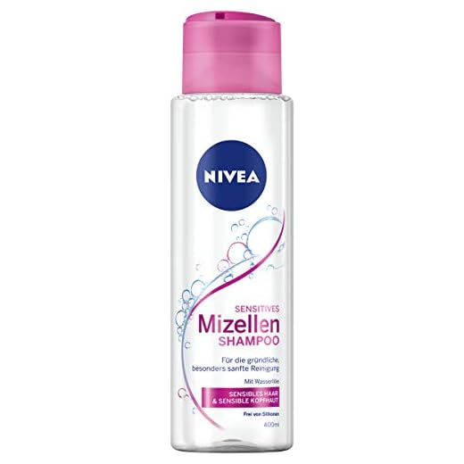 Nivea Micellar Schampo för Känslig Hårbotten, 400 ml