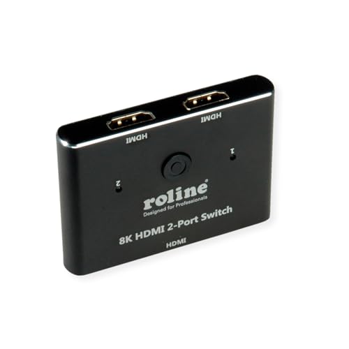 Switch HDMI 8K ROLINE para conectar consolas y reproductores en el televisor del salón 5