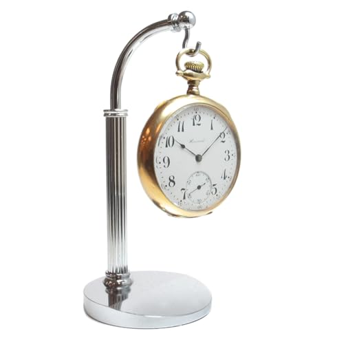 TAURISH Pocket Watch Hanging Half Arch Stand Arched Holder Display Silver stand ( Watch Not Included ) by TAURISH - Image 2
