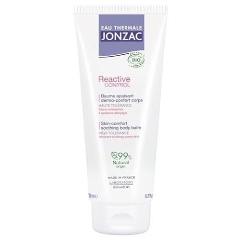 Eau Thermale Jonzac - Uspokajający balsam do ciała, bezzapachowy - Reaktywny - Skóra reaktywna lub nietolerancyjna - tubka 200 ml