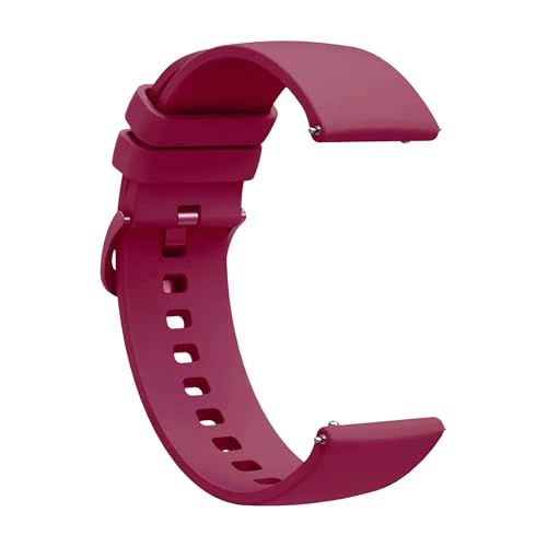 Image of ACM Watch Strap Silicone Belt 22mm compatible with Xiaomi Mi Watch Revolve Smartwatch Color Hook Band